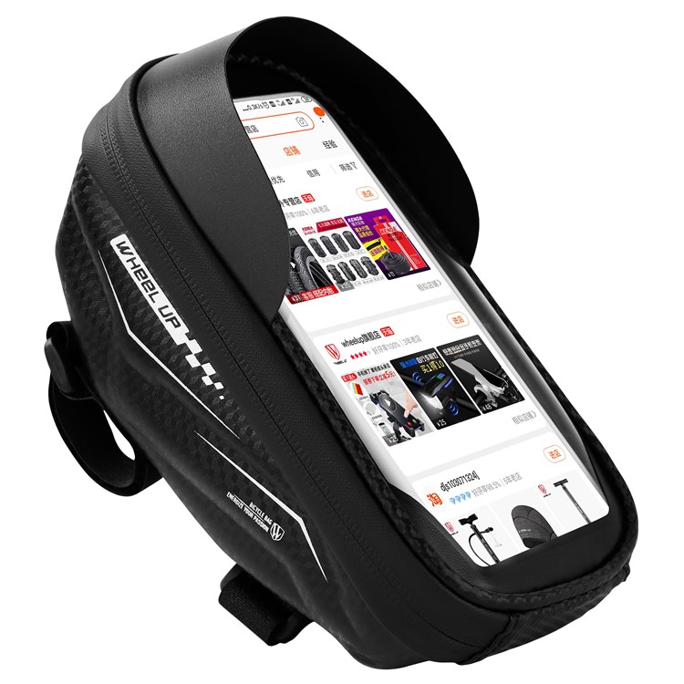 Rodas Para Cima 028 Bicicleta Ciclismo Saco À Prova D 'Água Saco Saco Touch Screen 6.5 "Bolsa De Caso De Telefone-2