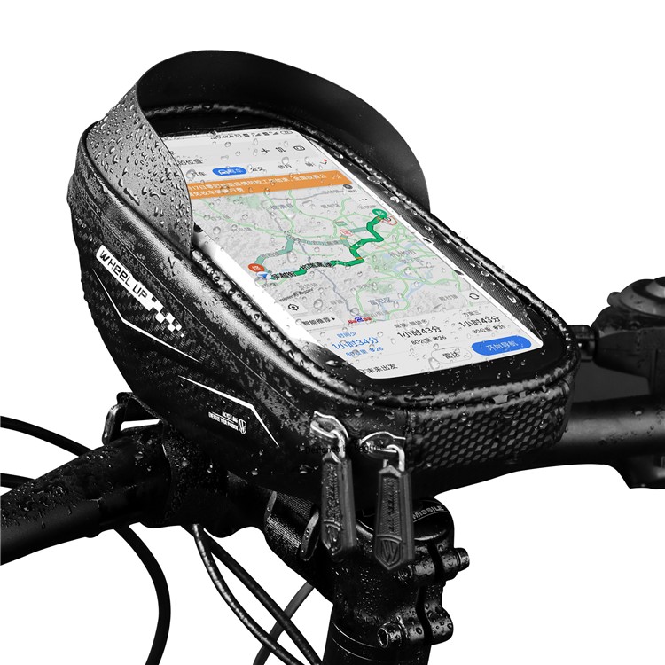 Rodas Para Cima 028 Bicicleta Ciclismo Saco À Prova D 'Água Saco Saco Touch Screen 6.5 "Bolsa De Caso De Telefone-6