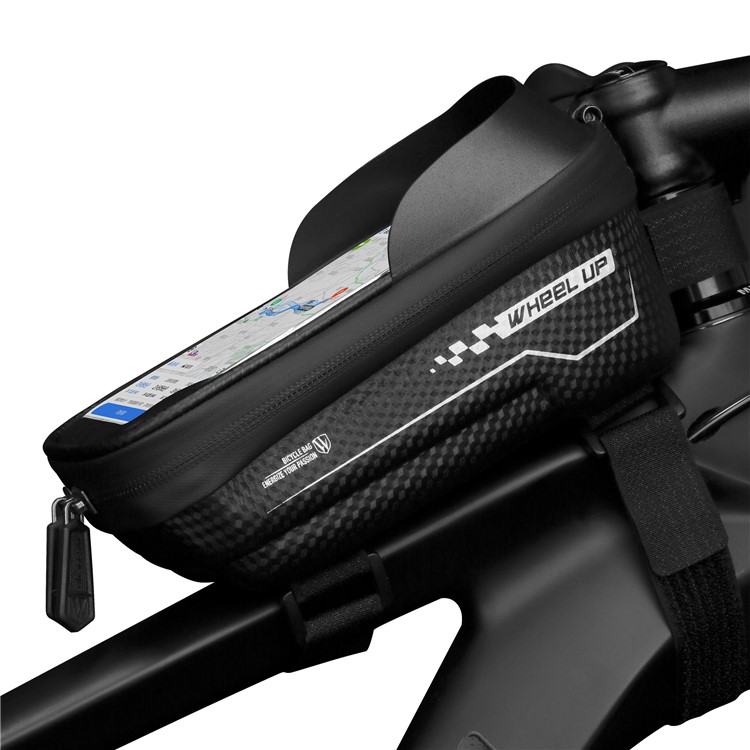 WHEEL UP Cycling Bag Waterproof Saddle Bag Touch Screen 6.5" Phone Case Front Bicycle Bag-7