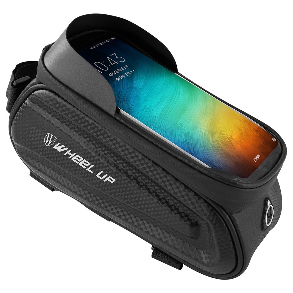 WHEEL UP Cycling Bag Waterproof Saddle Bag Touch Screen 7.0" Phone Case-7