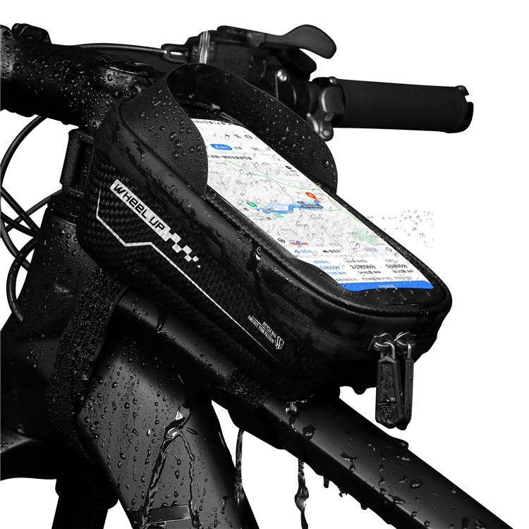 RUOTA SU Bag In Bicicletta Sacchetto Impermeabile 6.5" Sacchetto Del Telefono Sacchetto Della Bicicletta Caso Anteriore-5