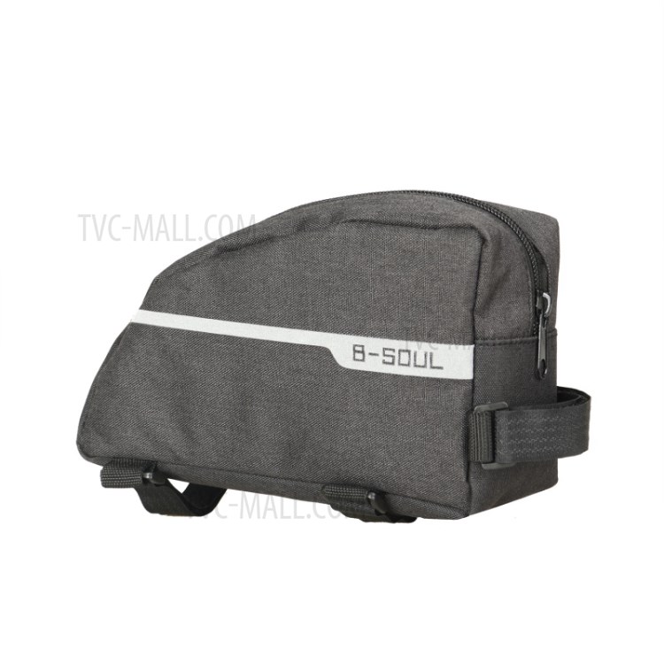 B-SOUL Bicycle Bag Waterproof Mountain Road Bike Top Tube Front Frame Bag - Black-4