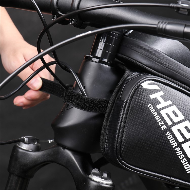 WHEELUP 6.5-inch Touch Screen Bicycle Bag Waterproof Phone Frame Top Tube Bike Bag-10