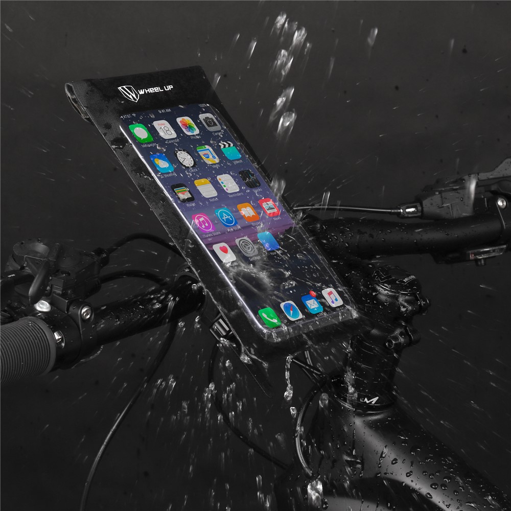 WHEELUP Bike Handlebar Waterproof Touch Screen Bag Bicycle Phone Holder-7