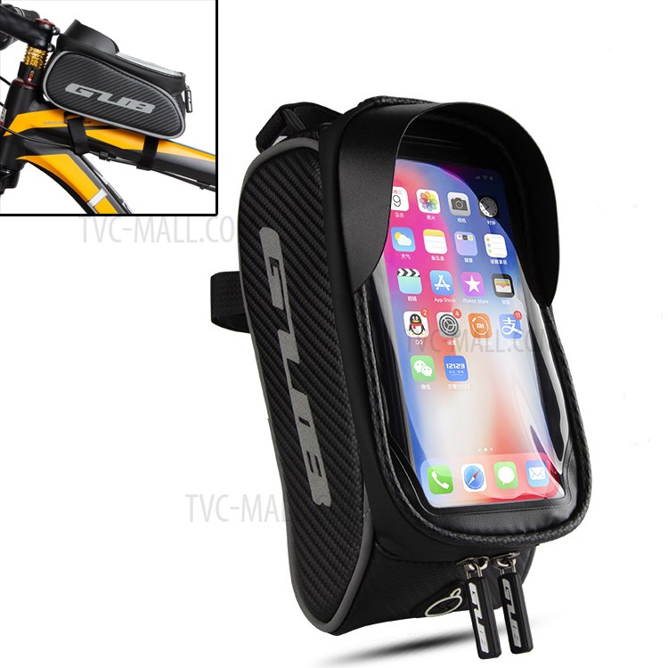 GUB 923 Waterproof Bicycle Front Tube Bag for Smart iPhone within 6.6-inch-1