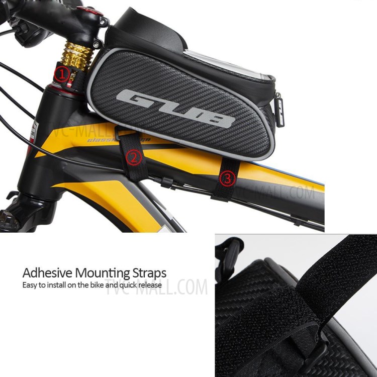 GUB 923 Waterproof Bicycle Front Tube Bag for Smart iPhone within 6.6-inch-2