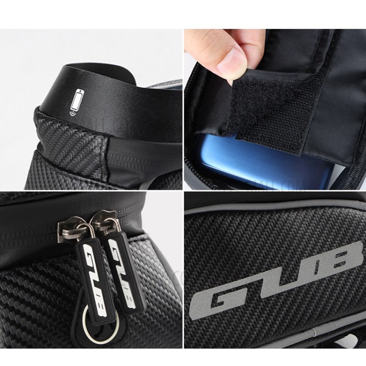 GUB 923 Waterproof Bicycle Front Tube Bag for Smart iPhone within 6.6-inch-3
