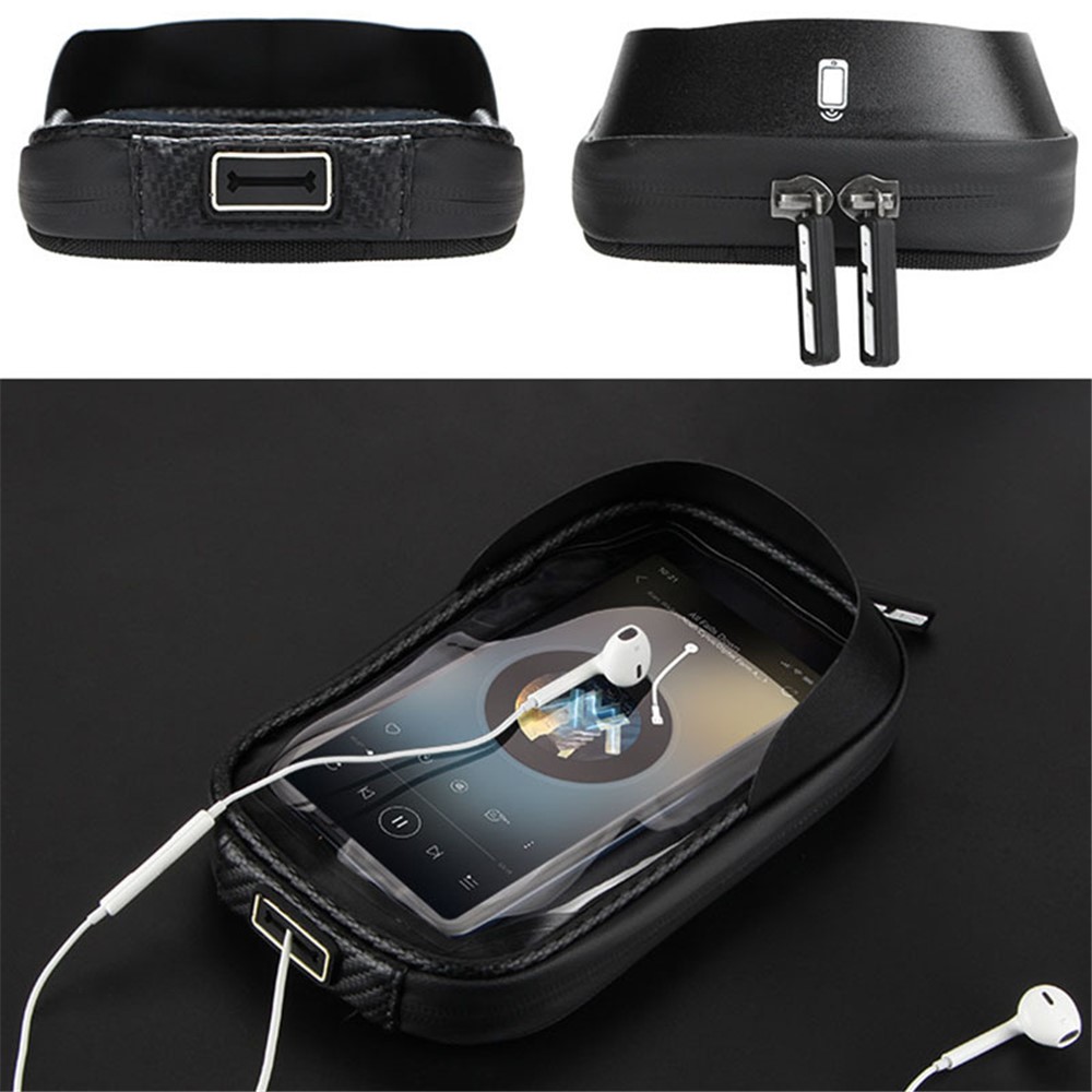 GUB 925 Touch Screen Mobile Phone Bag Bicycle Front Bag with Sun Visor-7
