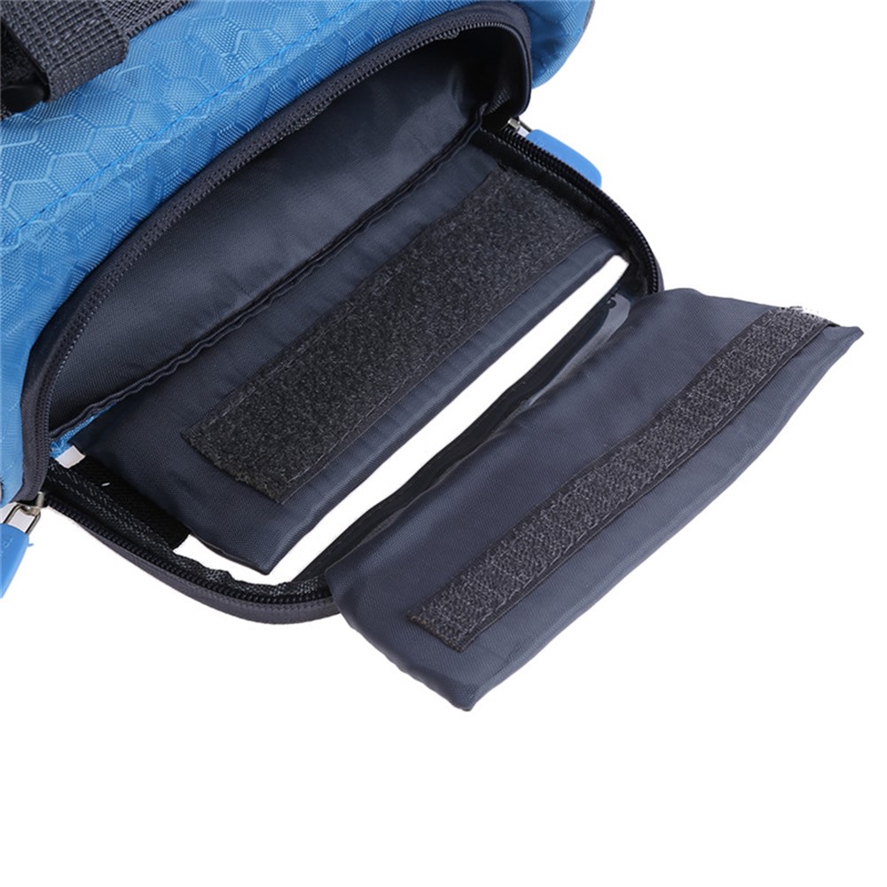 Electric Scooter Bike Handlebar Touch Screen Mobile Phone Pocket Waterproof Front Storage Bag - Blue-3