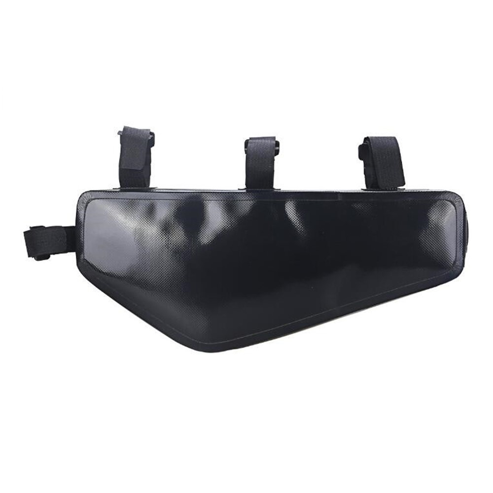 1.5L Bicycle Waterproof EVA Triangle Bag Mountain Bike Front Frame Storage Bag-3