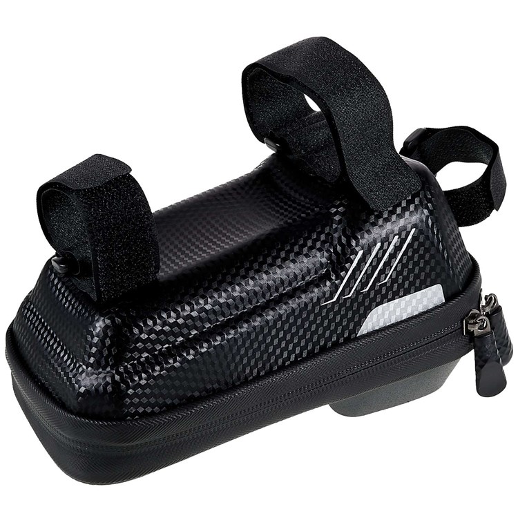 MTB Road Bicycle Top Tube EVA Bag Rainproof Bike Front Beam Touch Screen 6.5-inch Phone Holder Storage Bag-6