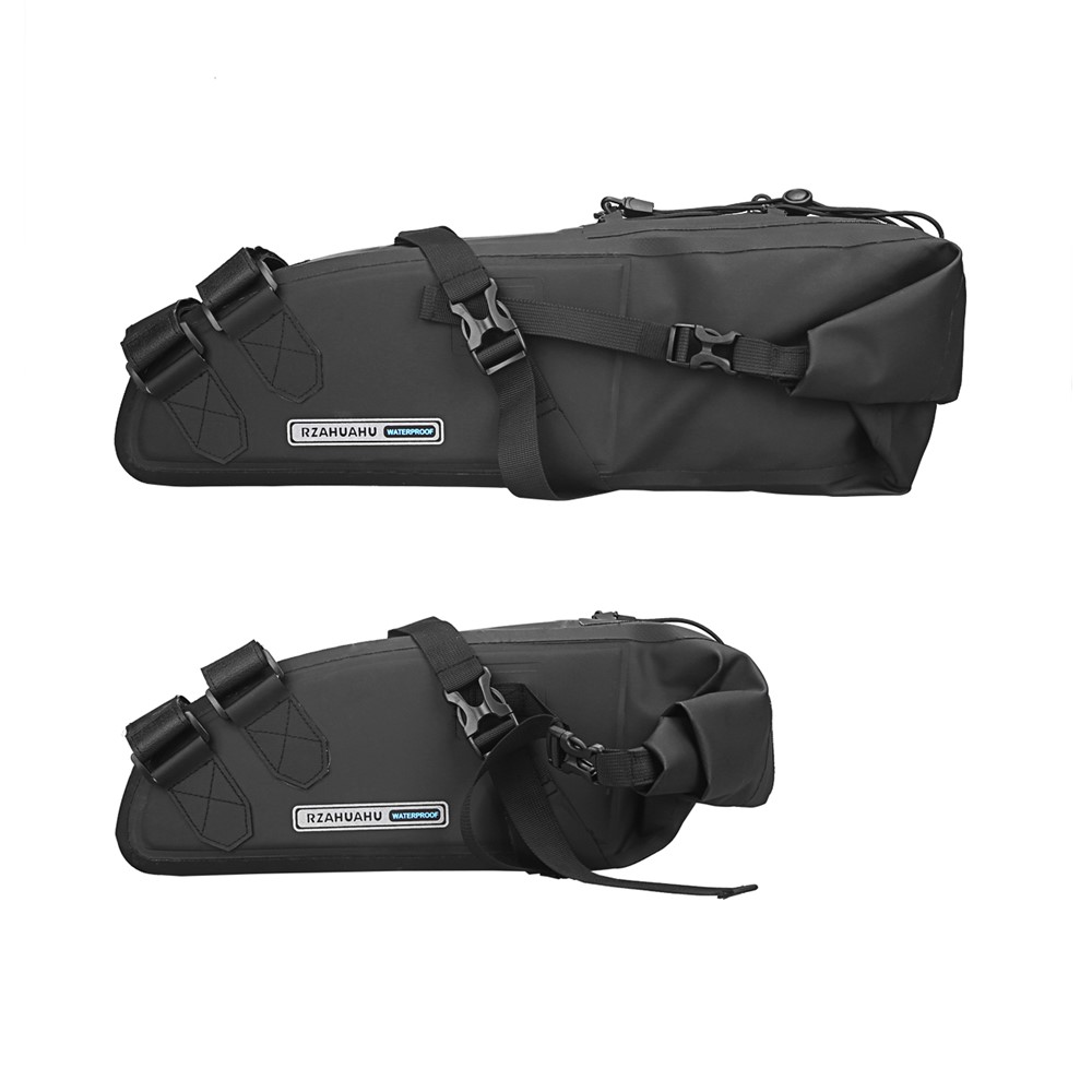 15L Large Capacity Expandable Bike Seat Bag Road MTB Bicycle Waterproof Pouch-7