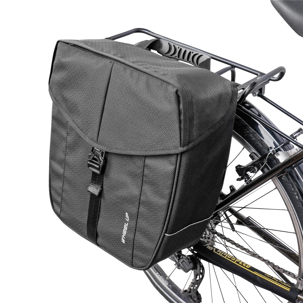 WHEEL UP FS009 Outdoor Cycling 22L Large Capacity Bicycle Rear Rack Carrier Bag Bike Tail Seat Pannier Pack Tote Handbag-1