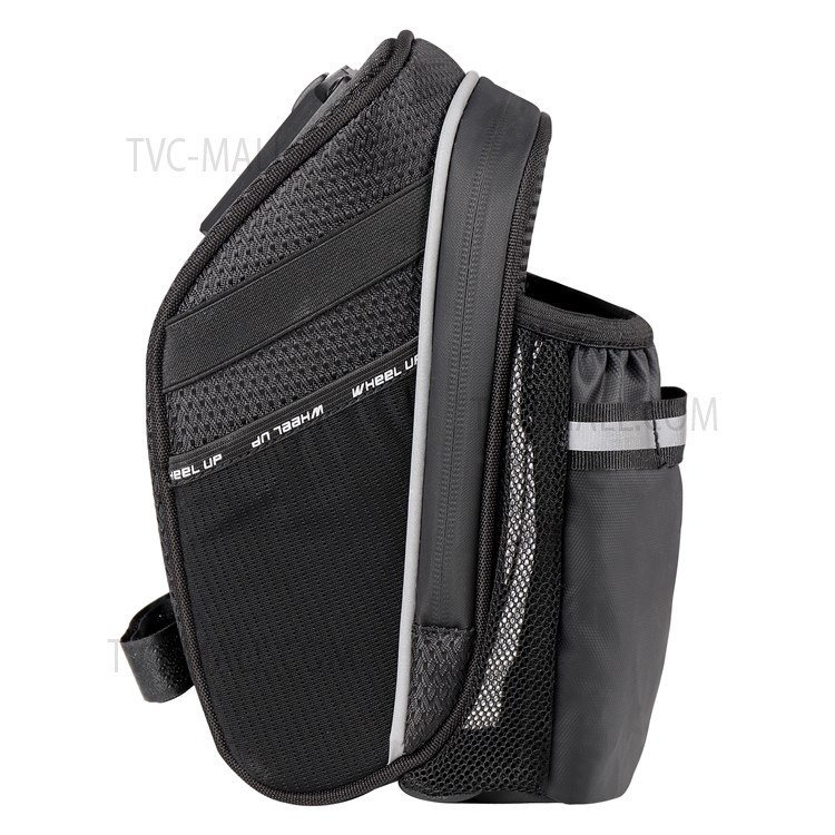 WHEEL UP C32 Road Mountain Bike Bicycle Rear Saddle Bag Waterproof Tail Bag with Water Bottle Pocket-2