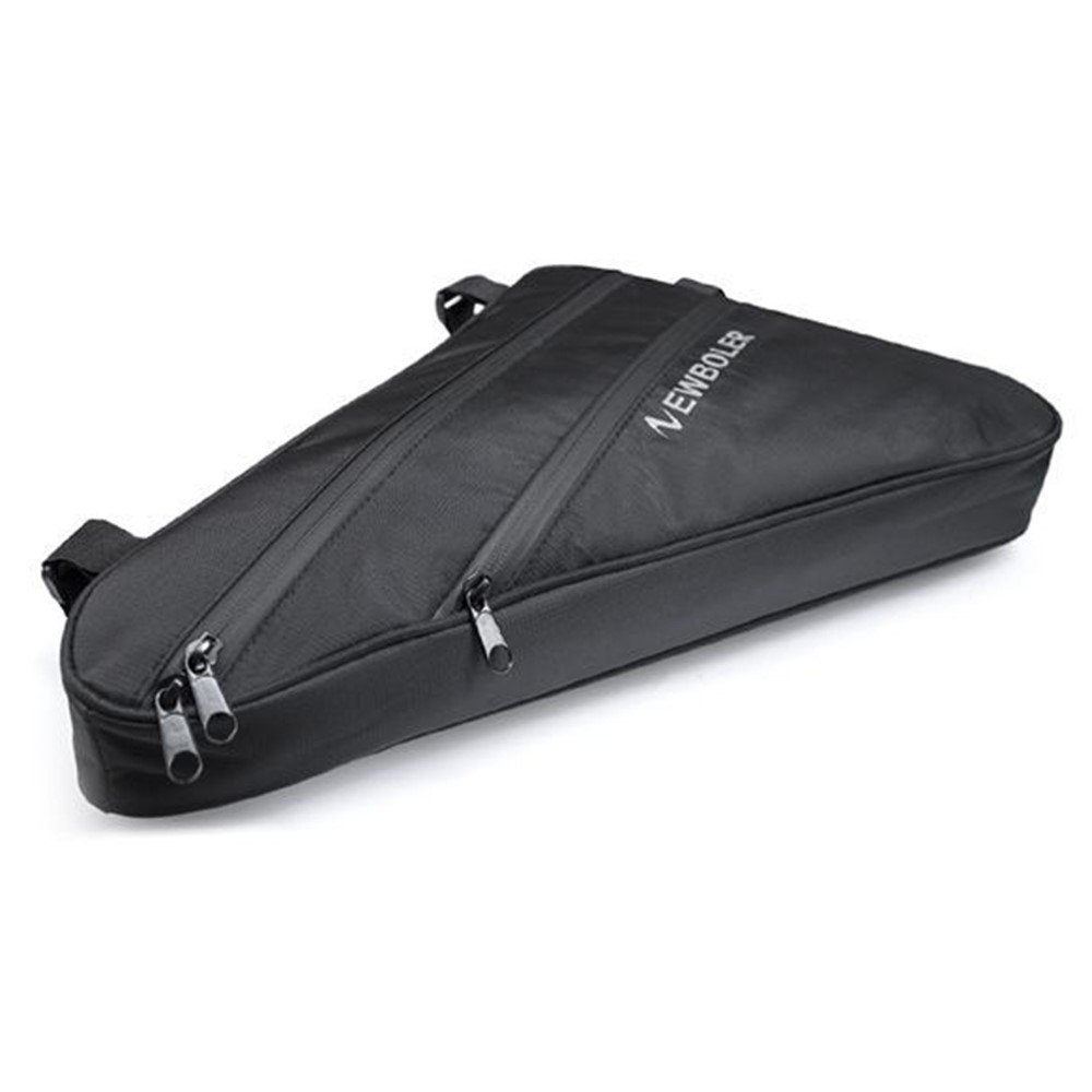 NEWBOLER 2.5L Bike Storage Bag Handlebar Bag Triangle Saddle Bike Frame Pouch for Cycling-9