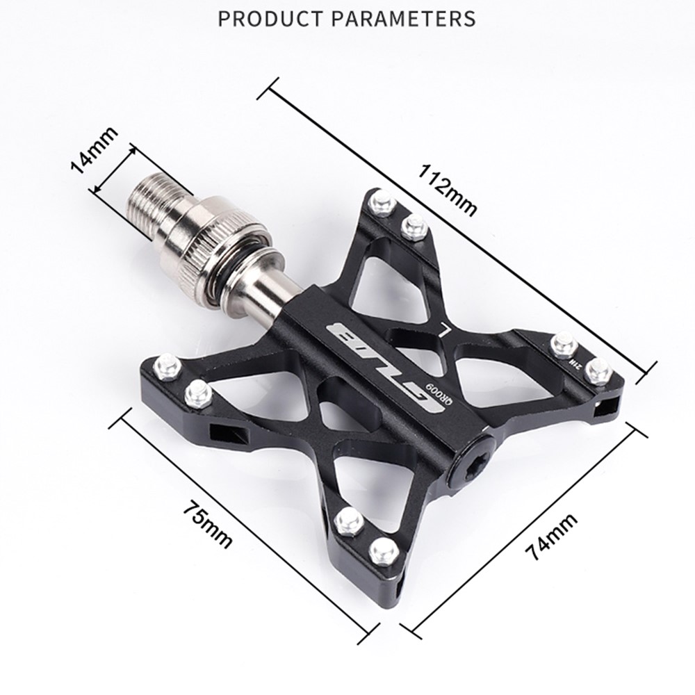 GUB QR009 One Pair Aluminum Alloy Bicycle Pedal Quality Practical Bike Pedal for Road Mountain BMX MTB Bike-10