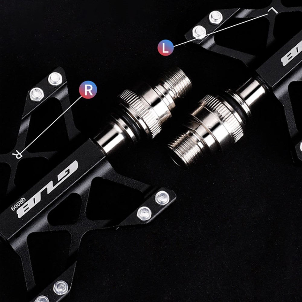 GUB QR009 One Pair Aluminum Alloy Bicycle Pedal Quality Practical Bike Pedal for Road Mountain BMX MTB Bike-5