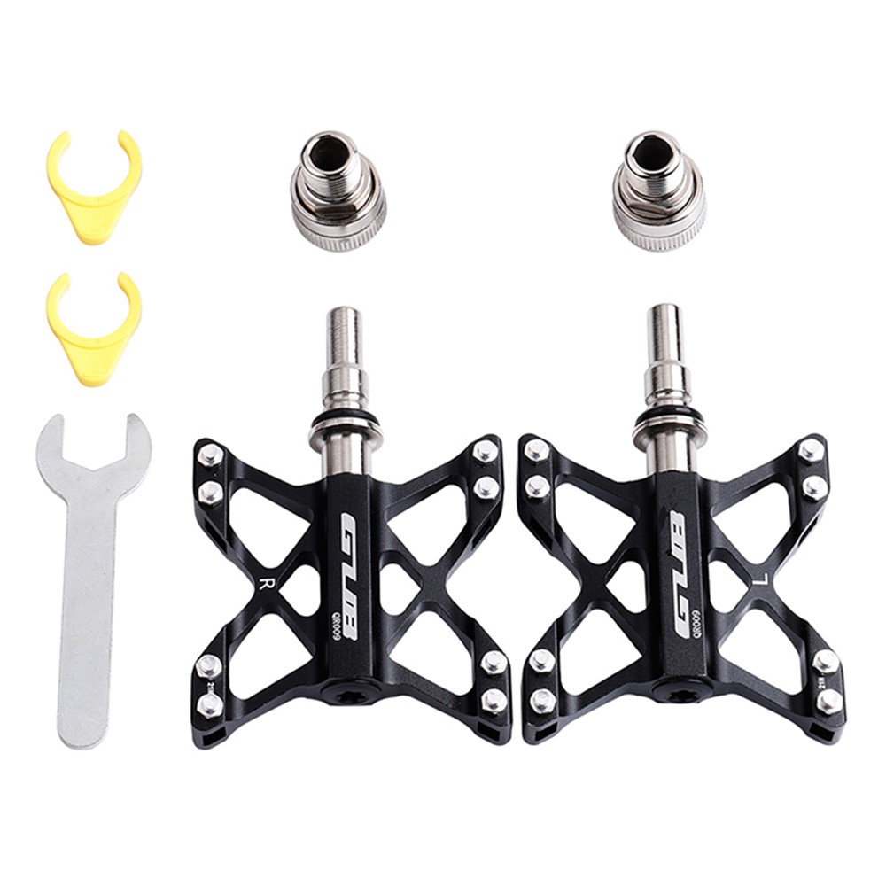 GUB QR009 One Pair Aluminum Alloy Bicycle Pedal Quality Practical Bike Pedal for Road Mountain BMX MTB Bike-8