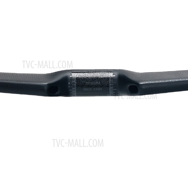 TOSEEK TR-3000 Carbon Handlebar Road Bike Drop Bent Handle Bar 31.8mm 420mm Reduce Resistance Bicycle Bar Accessories - Black-4
