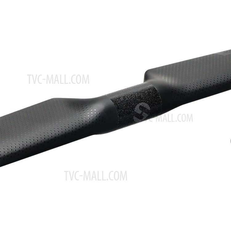 TOSEEK TR-3000 Carbon Handlebar Road Bike Drop Bent Handle Bar 31.8mm 420mm Reduce Resistance Bicycle Bar Accessories - Black-6