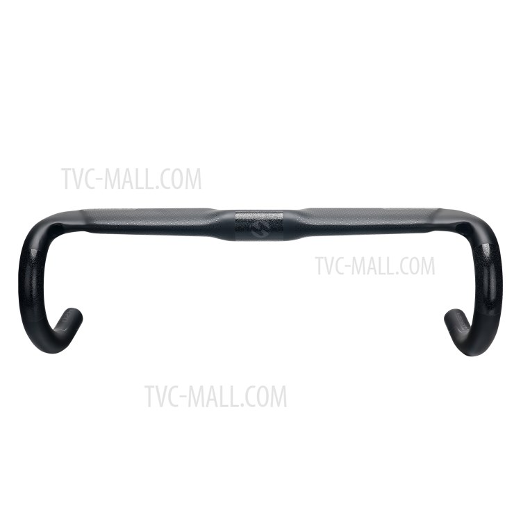 TOSEEK TR-3000 Carbon Handlebar Road Bike Drop Bent Handle Bar 31.8mm 420mm Reduce Resistance Bicycle Bar Accessories - Black-9