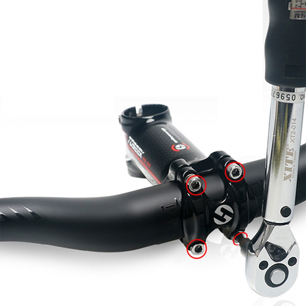 TOSEEK Full Carbon Fiber Mountain Bike Handlebar 31.8mm MTB Bike Replace Part - Flat Handlebar 660mm-9