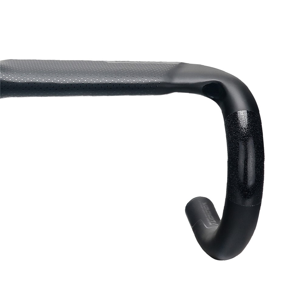 TOSEEK TR-3000 Carbon Handlebar 31.8mm 440mm Road Bike Drop Bent Handle Bar Bicycle Bar Accessories - Black-6