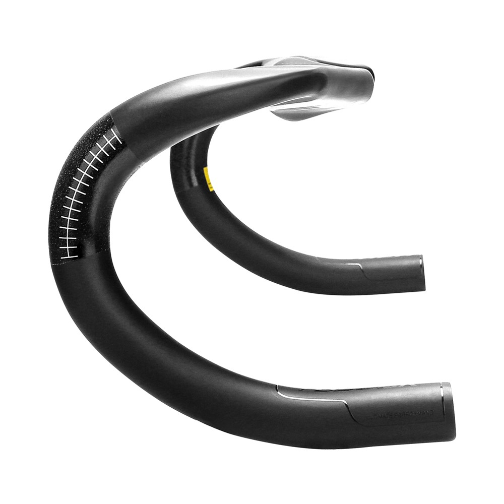 TOSEEK TR-3000 Carbon Handlebar 31.8mm 440mm Road Bike Drop Bent Handle Bar Bicycle Bar Accessories - Black-8