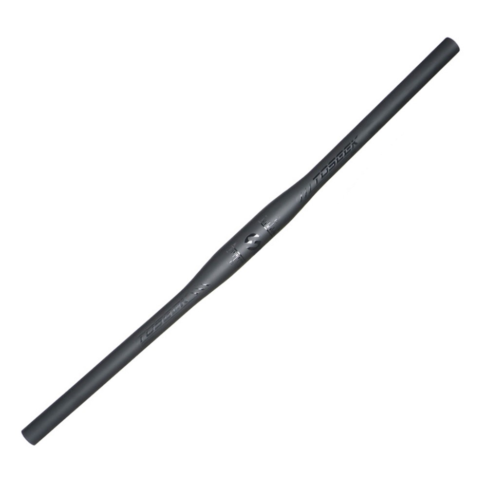 TOSEEK Full Carbon Fiber 31.8mm Mountain Bike Handlebar MTB Handle Bar Part - Flat Handlebar 700mm-8
