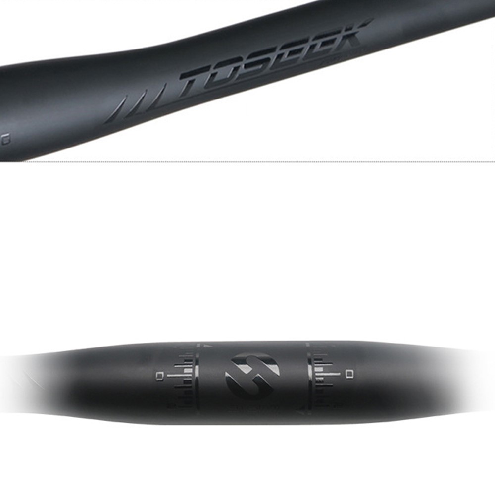 TOSEEK 31.8mm Full Carbon Fiber Handlebar MTB Mountain Bike Bicycle Part - Flat Handlebar 620mm-7