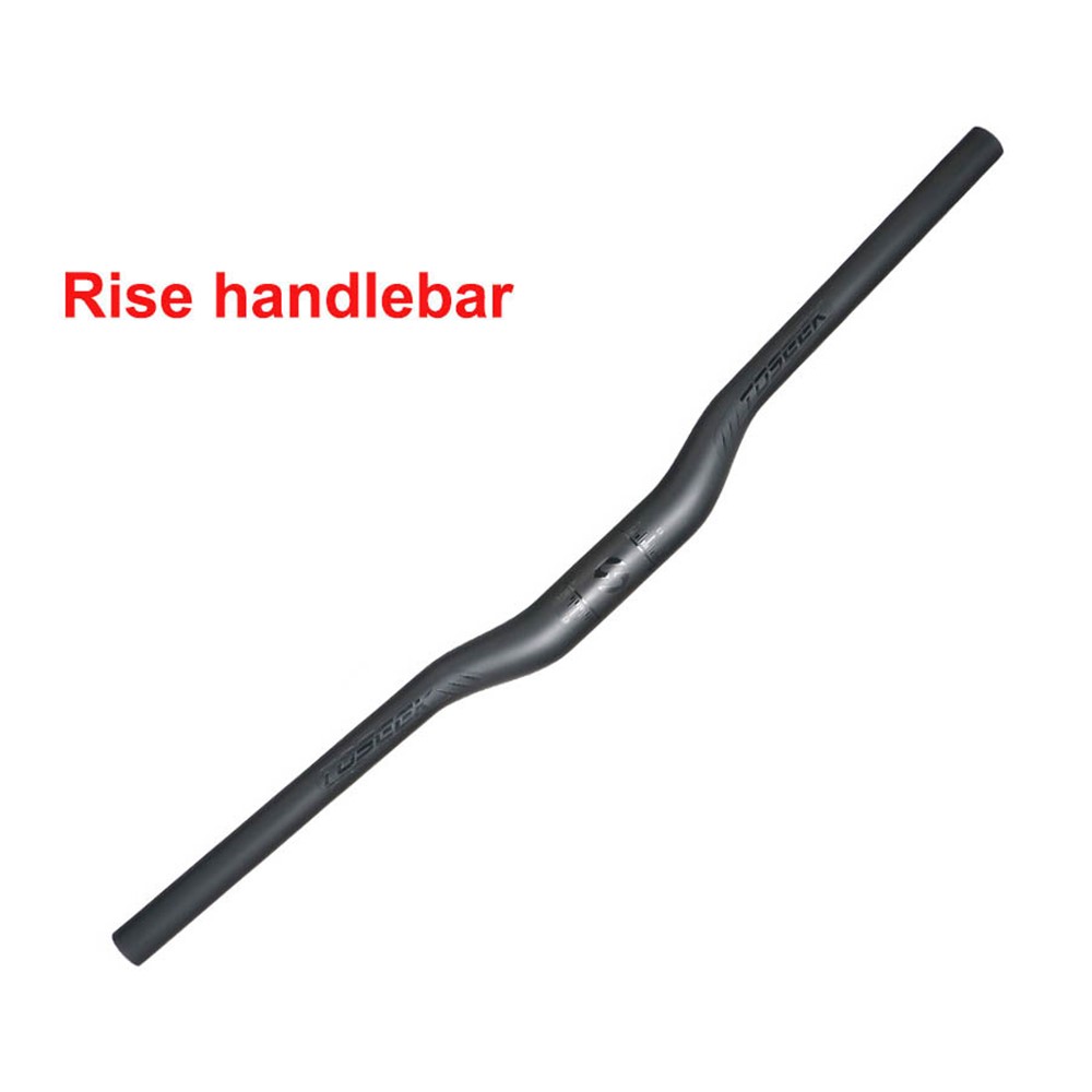 TOSEEK Full Carbon Fiber Handlebar Mountain Bike Bicycle Part 31.8mm - Rise Handlebar 580mm-4