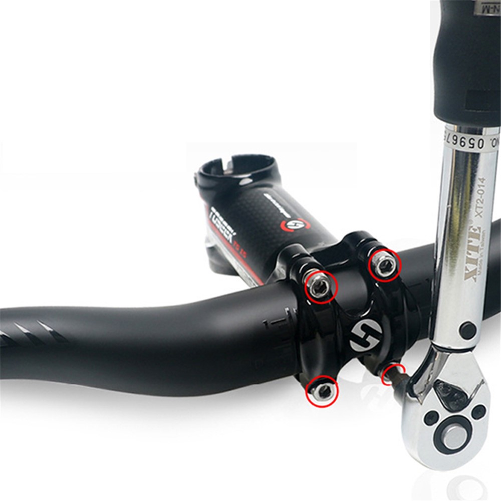 TOSEEK Full Carbon Fiber Handlebar Mountain Bike Bicycle Part 31.8mm - Rise Handlebar 580mm-5
