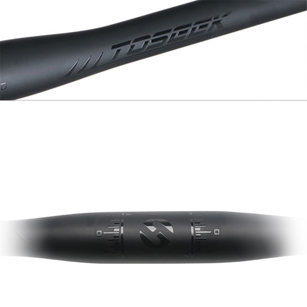 TOSEEK Full Carbon Fiber Handlebar Mountain Bike Bicycle Part 31.8mm - Rise Handlebar 580mm-7