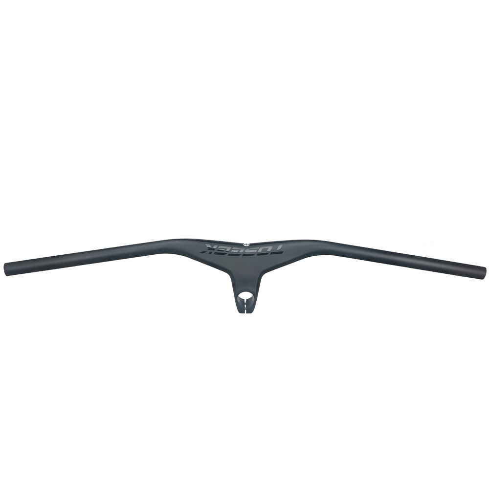 TOSEEK Lightweight One-Piece Full Carbon Fiber Handlebar (70*740mm)-5