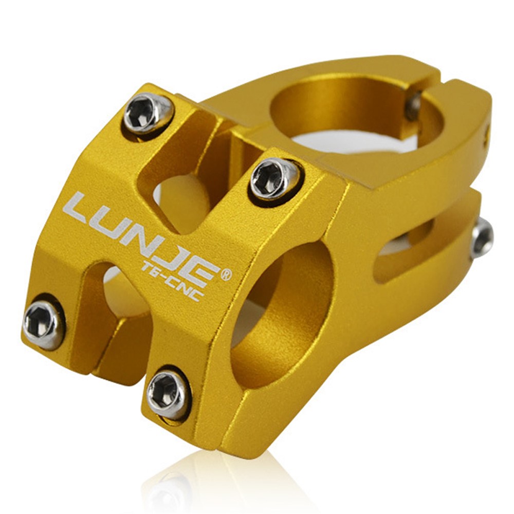 LUNJE XT-A089-2 Aluminum Alloy MTB Bike Stem Hollow Bicycle Handlebar Stem, 25.4mm - Purple-4