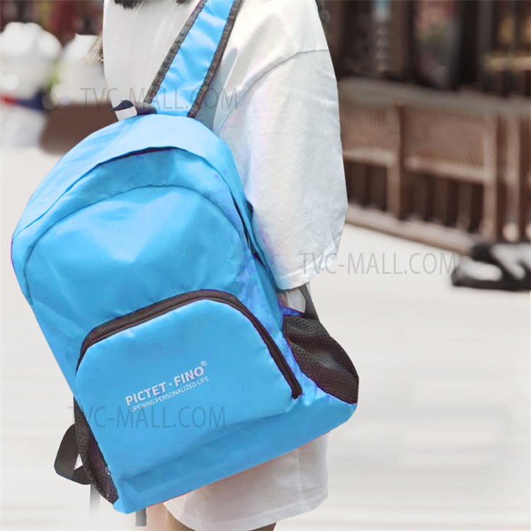 PICTET.FINO RH27 20L Outdoor Foldable Backpack Waterproof Lightweight Knapsack Travel Bag - Blue-3