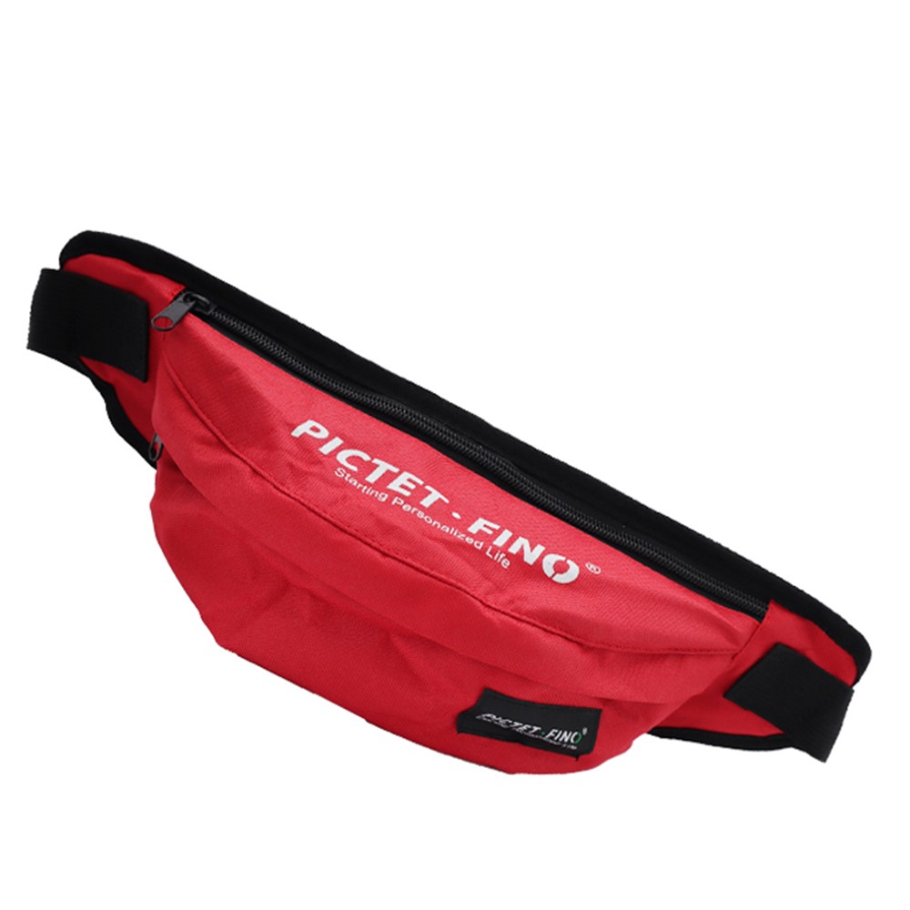 PICTET.FINO RH79 M Size Stylish Outdoor Sports Casual Chest Bag Single Shoulder Bag - Red-1