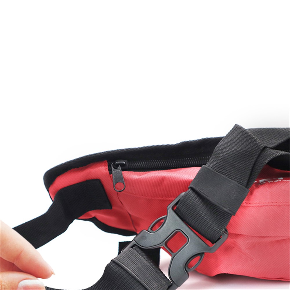 PICTET.FINO RH79 M Size Stylish Outdoor Sports Casual Chest Bag Single Shoulder Bag - Red-4