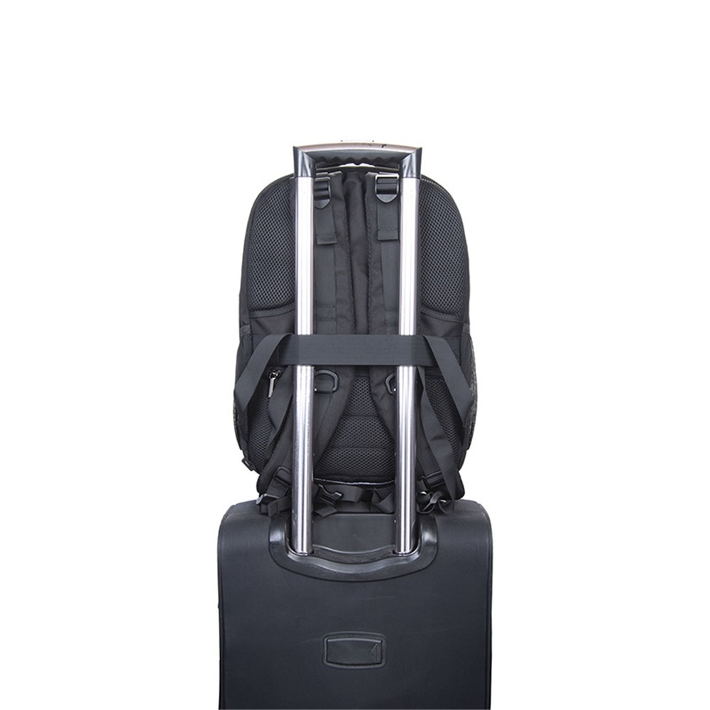 CWATCUN D10 Multifunction DSLR Camera Backpack Travel Backpack Waterproof Shoulders Bag - Black-4
