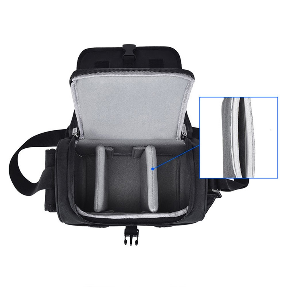 CADEN D27 Camera Shoulder Bag SLR DSLR Digital Camera Carrying Handbag Protection Case, Size: M - Black-3