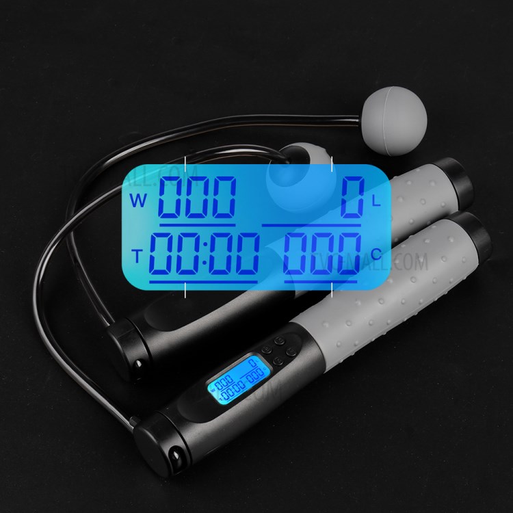 Wholesale JR158 Electronic Skipping Jumping Rope Digital Calorie Counter Jump Ropes Fitness
