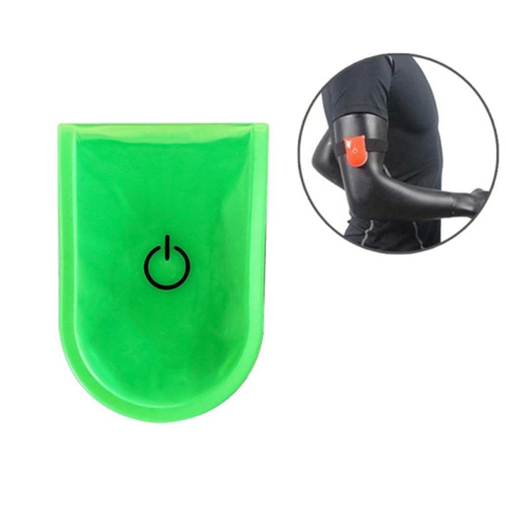 1 PC Lâmpada Ímã Reflexivo Montanha Acampar Com Lâmpada LED Ímã Colar - Verde-1