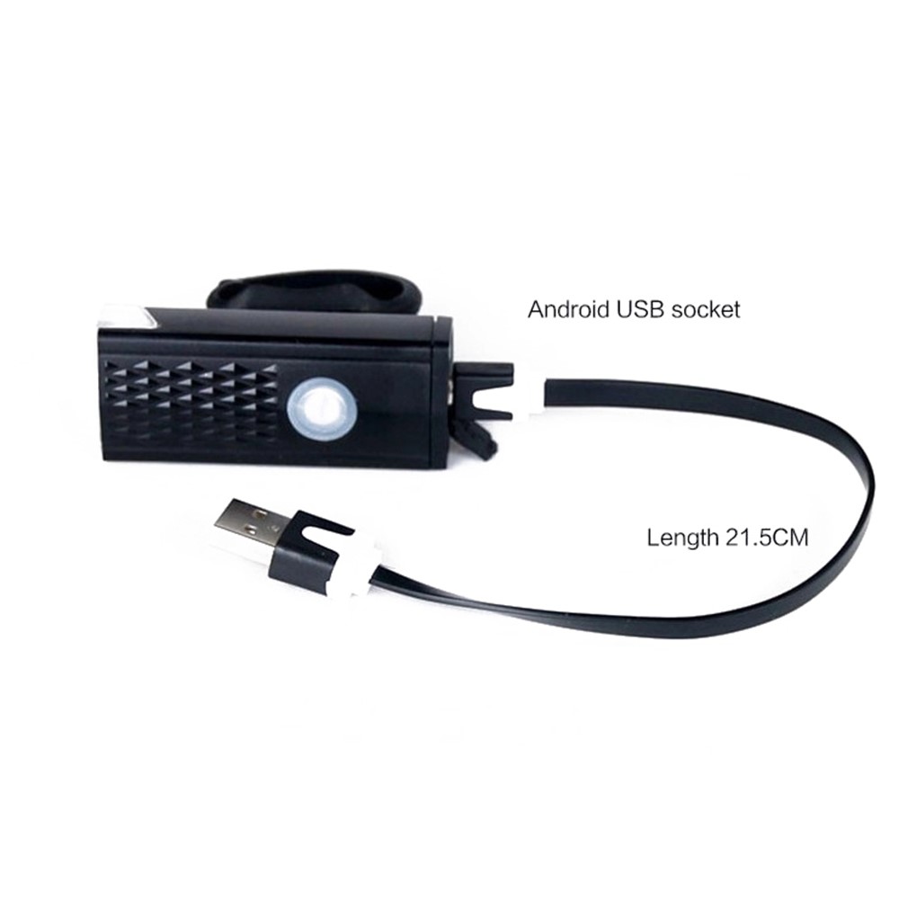 LEMONDA 2255 Waterproof Bicycle Front Light USB Rechargeable LED Bike Headlight-3