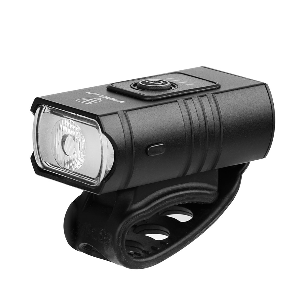 WHEEL UP USB Rechargeable Bike Cycling LED Front Light 4 Modes Rainproof Bicycle Safety Light-7