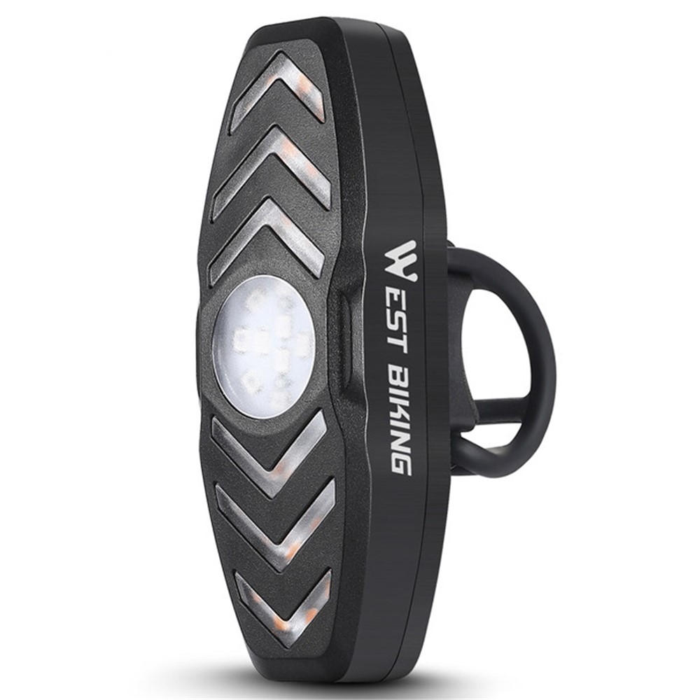 WEST BIKING YP0701313 Rechargeable Bike LED Tail Light Remote Control Bicycle Cycling Turn Signal Warning Rear Lamp with Horn Reminder Tone-2