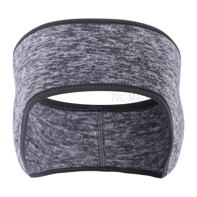 A57 Warm Windproof Ear Protection Headband Winter Unisex Outdoor Cycling Skiing Running Sports Elastic Earmuff Headgear - Grey-2