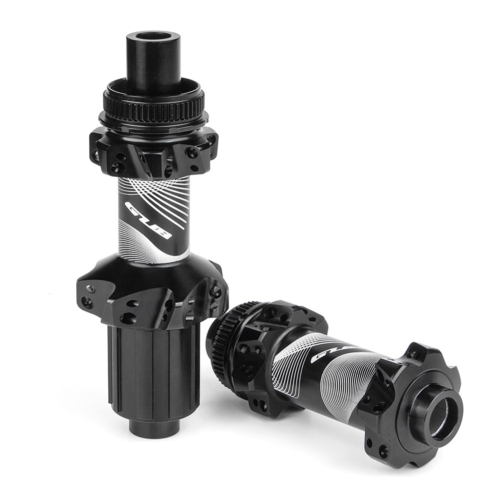 GUB 1531-148 28-Hole Aluminum Alloy MTB Axle Hub Set Thru-Axle Front & Rear Hub Lightweight Disc Brake Bearing Hub for Cycling Riding-3