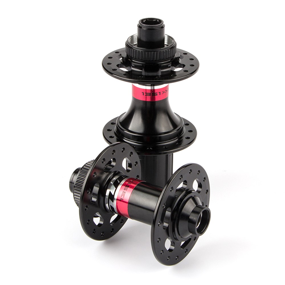 GUB 1351 MTB 32-Hole Axle Hub Set Aluminum Alloy Lightweight Disc Brake Thru-Axle Front & Rear Hub for Bicycle Bike (Central Lock Version)-4