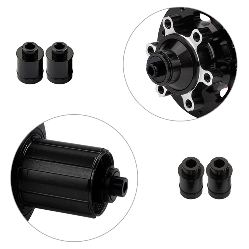 GUB 1451 Carbon Fiber 32-Hole Axle Hub Set Aluminum Alloy Disc Brake Thru-Axle Front & Rear Hub for MTB-4