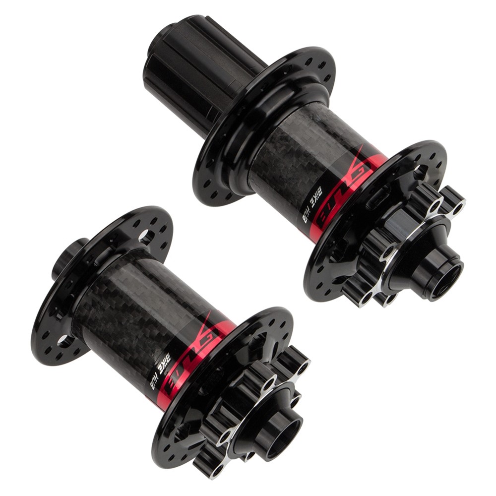 GUB 1451 Carbon Fiber 32-Hole Axle Hub Set Aluminum Alloy Disc Brake Thru-Axle Front & Rear Hub for MTB-6